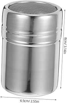 Amazon.com: VERDANVERSE Stainless Steel Powder Shaker with Lid Amazon.com: VERDANVERSE Stainless Steel Powder Shaker with Lid